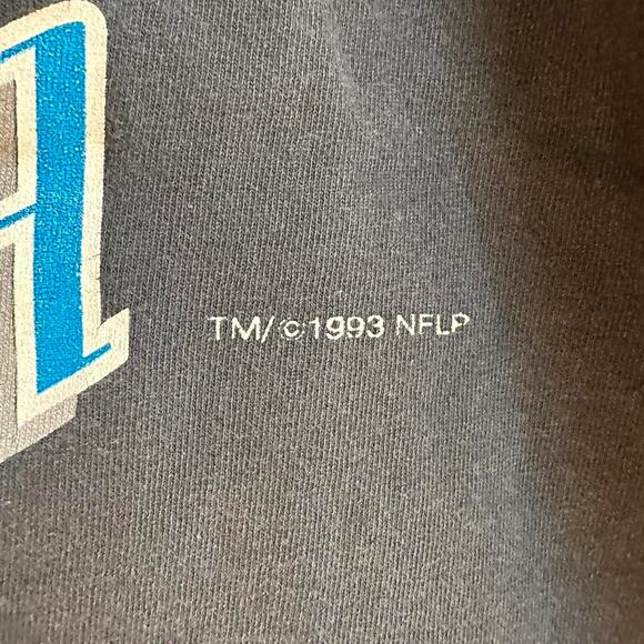 Vintage 1993 Carolina Panthers Shirt - Picture 3 of 7